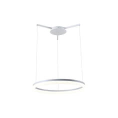 Светодиодная подвесная люстра moderli v1720-pl via led*39w (stoolgroup) белый 60x120x60 см.