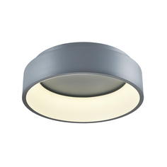 Светодиодный потолочный светильник moderli v2284-cl piero led*28w (stoolgroup) серый 45x12x45 см.