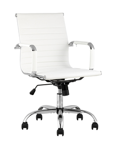 Кресло офисное topchairs city s белое (stoolgroup) белый 56x89x62 см.