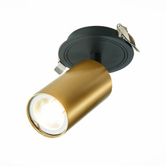 Встраиваемый светильник st luce встраиваемые светильники st303.208.01 (st luce) золотой