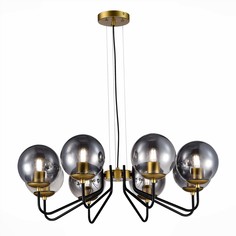 Люстра подвесная st luce scorze sle1097-303-08 (st luce) золотой