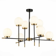 Люстра потолочная st luce limano sl1203.412.08 (st luce) черный