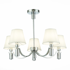 Люстра подвесная st luce monza sle111303-05 (st luce) серебристый