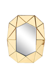 Kfg132 зеркало в золотой зеркальной раме 63*3*81см (garda decor) золотой