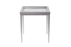 Art-4514et-stol/zh стол журнальный mirage 56*56*61см (garda decor) серый