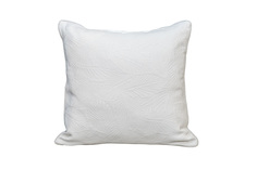 Подушка декоративная с кантом белая 283010 50*30см (garda decor) белый