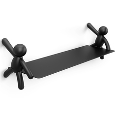 Полка buddy (umbra) черный 46x15x14 см.