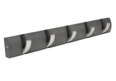 Вешалка настенная flip (umbra) серый 53x7x4 см.