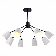 Люстра потолочная st luce mario sle155942-08 (st luce) черный