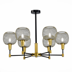 Люстра потолочная st luce elitis sle1137-402-06 (st luce) черный