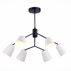 Люстра потолочная st luce mario sle155942-06 (st luce) черный