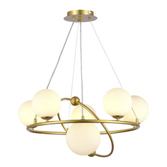 Люстра подвесная st luce artu sle2210-203-06 (st luce) золотой