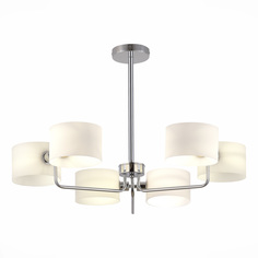 Люстра потолочная st luce aerin sle1121-102-06 (st luce) серебристый