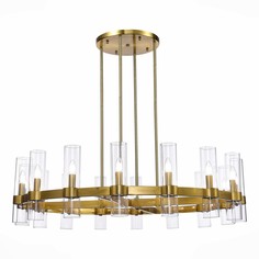 Люстра подвесная st luce isla sl1237.303.16 (st luce) золотой 1 см.