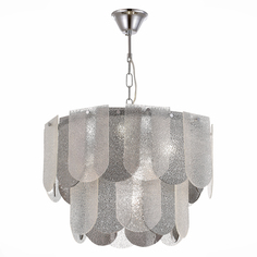 Люстра подвесная st luce erzo sle1125-103-07 (st luce) серый