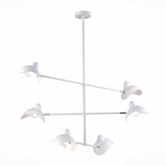 Люстра подвесная st luce minne sl1801.503.06 (st luce) белый 1 см.