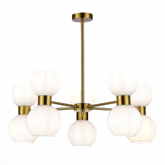 Люстра потолочная st luce thonet sle1138-302-10 (st luce) золотой