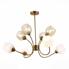 Люстра потолочная st luce tratti sle1136-302-08 (st luce) золотой