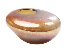 Ваза vulcano (kare) оранжевый 22x11x21 см.