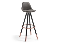 Барный стул stag (la forma) черный 40x97x40 см.