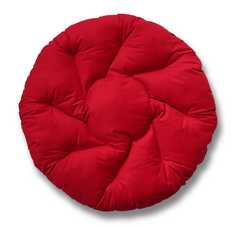 Подушка для подвесного кресла-кокона sevilla 100 см велюр (подушка для подвесного кресла-кокона sevilla. велюр) (лаура) красный Laura