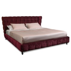 Кровать mars telas, mod interiors (mod interiors) красный 214x109 см.