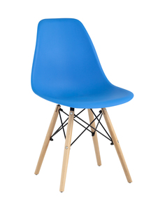 Стул style dsw циан (stoolgroup) голубой 46x81x42 см.