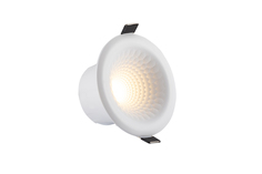 Dk3500-wh встраиваемый светильник,ip 20, 6вт, led, белый, пластик (denkirs) белый