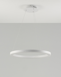 Светодиодная подвесная люстра moderli v1752-pl bona led*38w (stoolgroup) белый 60x120x60 см.