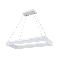 Светодиодный подвесной светильник moderli v1730-pl euro led*42w (stoolgroup) белый 83x120x33 см.