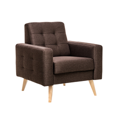 Кресло leset поларис (leset) коричневый 86x88x83 см.
