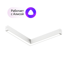Dk8014-wh угловой светильник smart linear angle 18w dim 3000k-6000k, белый (denkirs) белый