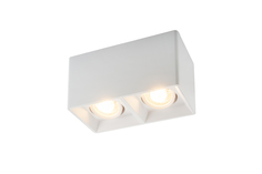 Dk3035-wh светильник накладной ip 20, 10 вт, gu5.3, led, белый, пластик (denkirs) белый