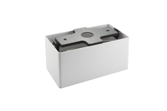 Dk3035-wb светильник накладной ip 20, 10 вт, gu5.3, led, белый/черный, пластик (denkirs) белый