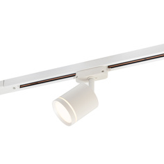Dk6401-wh трековый светильник ip 20, 5 вт, led 3000, белый, алюминий (denkirs) белый