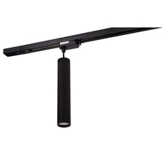 Dk6210-bk трековый светильник ip 20, 50 вт, gu10, черный, алюминий (denkirs) черный