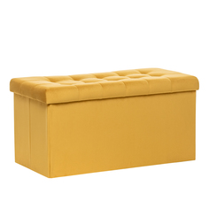 Пуф leset флекс складной прямоугольный (leset) желтый 80x40x37 см.
