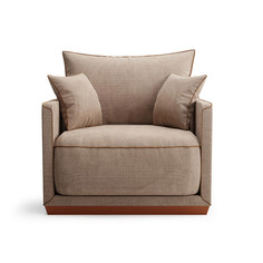 Кресло soho (the idea) коричневый 94x71x94 см.