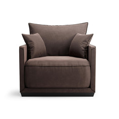 Кресло soho (the idea) коричневый 94x71x94 см.