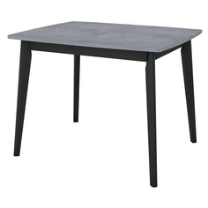 Стол oslo раскладной (bradexhome) черный 80x76x100 см.