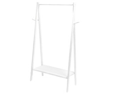 Вешалка напольная (to4rooms) белый 95x160x43 см.