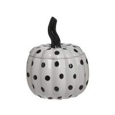 Ваза с крышкой pumpkin (to4rooms) черный 16x20x16 см.