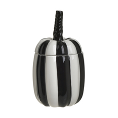 Ваза с крышкой pumpkin (to4rooms) черный 14x25x14 см.