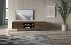 Тумба tv 131 орех (dupen) коричневый 180.0x50.0x42.0 см.