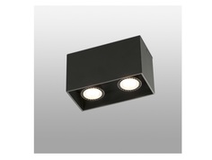 Светильник tecto (faro) черный 16x9x8 см.