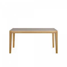 Обеденный стол mavis (the idea) бежевый 160x75x80 см.