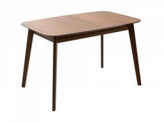 Стол обеденный wave (ogogo) коричневый 119x75x75 см.