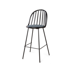 Стул барный windsor round black (desondo) черный