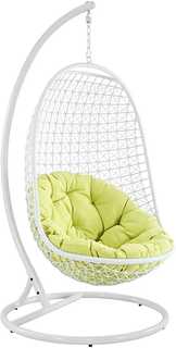 Подвесное кресло-кокон modway encounter (подвесное кресло-кокон modway encounter) (лаура) белый Laura