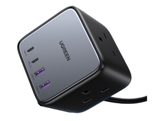 Зарядное устройство Ugreen CD268 DigiNest Cube Charging Station 65W with 2xUSB Type-C and 2xUSB-A Space Grey 60113